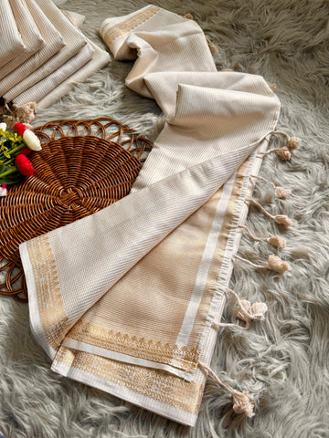 Onam Elegance with Our Premium Kasavu