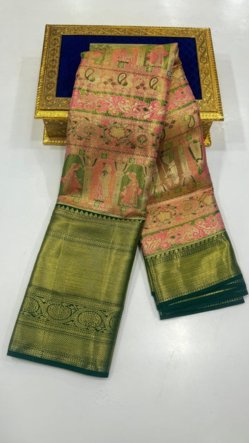 Artisan Kanchipuram Pure silk saree