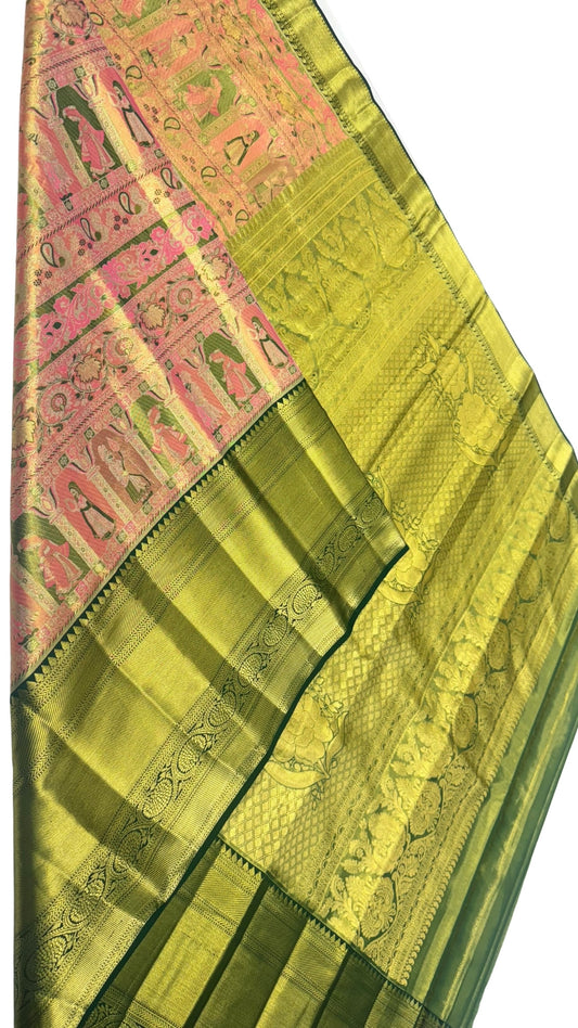 Artisan Kanchipuram Pure silk saree