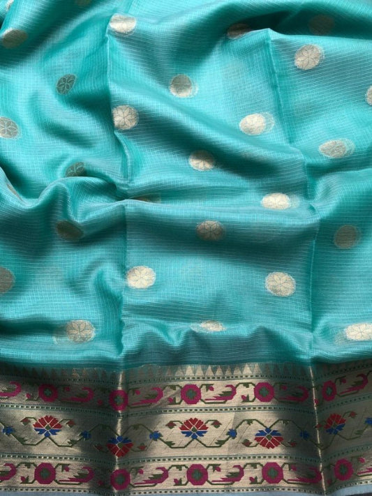 Classic Kota Saree with Blouse Piece